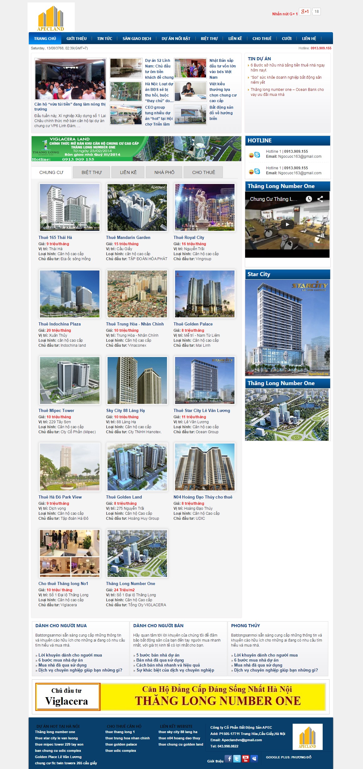 Mẫu Website Bất động sản #MS-BĐS006