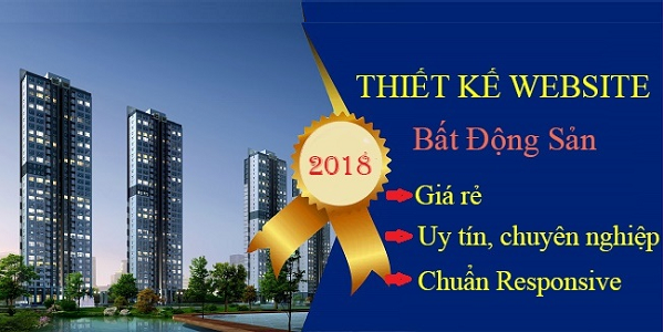 Thiết kế website bất động sản chuyên nghiệp